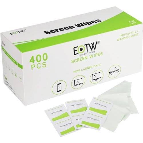 EOTW クリーニングティッシュ 個装 400枚入り テレビ液晶クリーナー