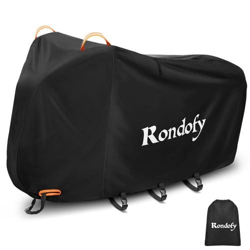 Rondofy 自転車カバー 防水 厚手 破れにくい 使い捨てバイクカバーに