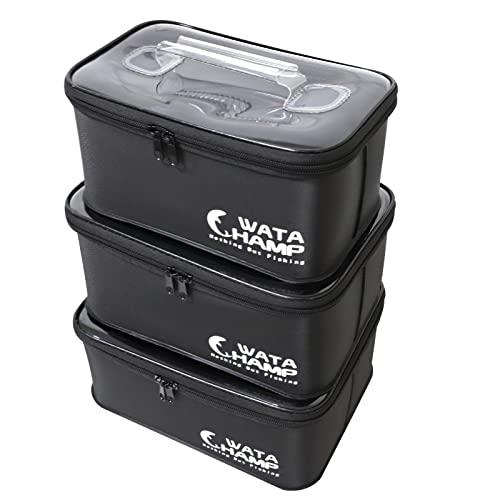 ワタチャンプ(WATACHAMP) 釣り ケース タックルボックス 3個evaケース