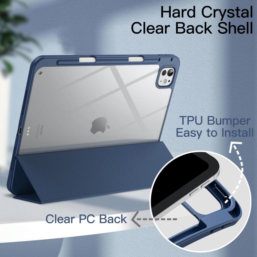 iPadPro 11インチ 128GB Pencil・ケース・フィルム付き JEDirect iPad Pro 11インチ M4（2024）用ケース Pencilホルダー