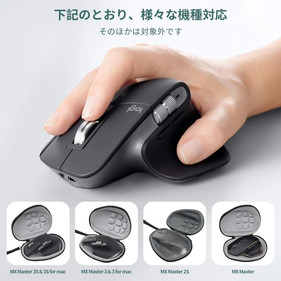 LINGHUANG mx master 3s ケース ワイヤマウスケース Logitech MX