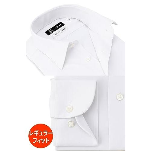 アイシャツ] i-shirt 白無地 完全ノーアイロン ストレッチ 超速乾 長袖
