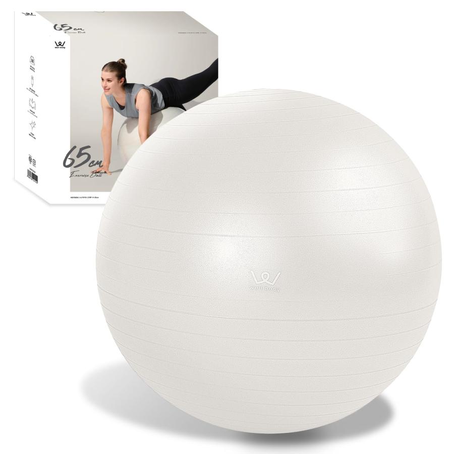 アルインコ(ALINCO) バランスボール 直径65cm 椅子 スツール 軽量 空気