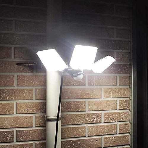 大進 センサーライト DLA-7T300 3灯式 AC コンセント 100V LED 人感