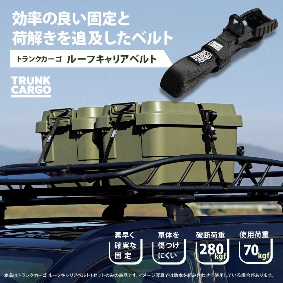 リス(RISU)トランクカーゴ ルーフキャリアベルト : アールツー - 通販 