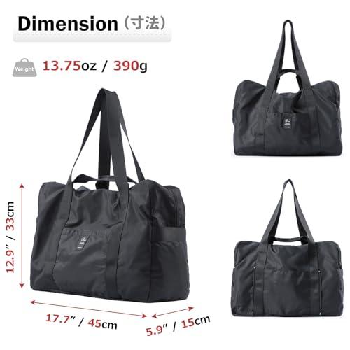 Azarxis トラベルバッグ 折り畳み キャリーオンバッグ 旅行バッグ