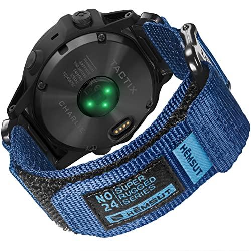 GARMIN ガーミンベルト 22MMナイロンスポーツバンド Garmin Fenix 7