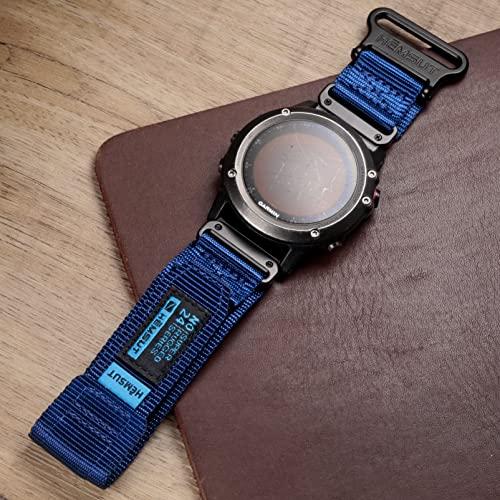 GARMIN ガーミンベルト 22MMナイロンスポーツバンド Garmin Fenix 7