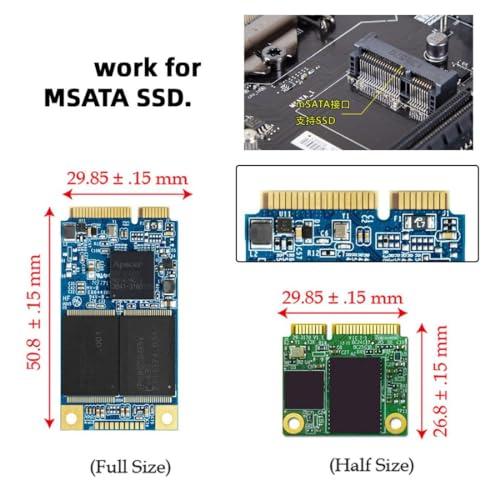 CY mSATA Mini PCI-E SATA SSD - 2.5インチ IDE 44ピン ノートブック