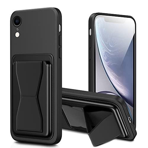 対応 iPhone 10r ケース XR カード収納 スタンド付き アイフォン