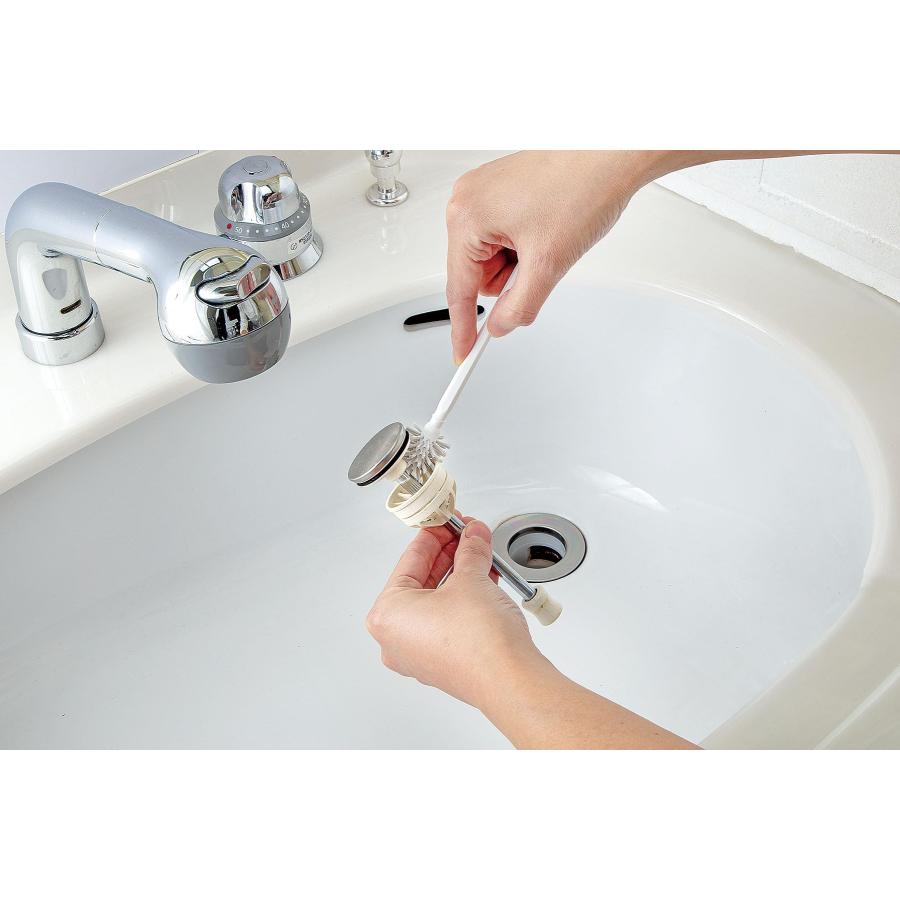 まめいた ブラシ 5本セット 洗面台洗い 360度植毛 排水口 蛇口周り