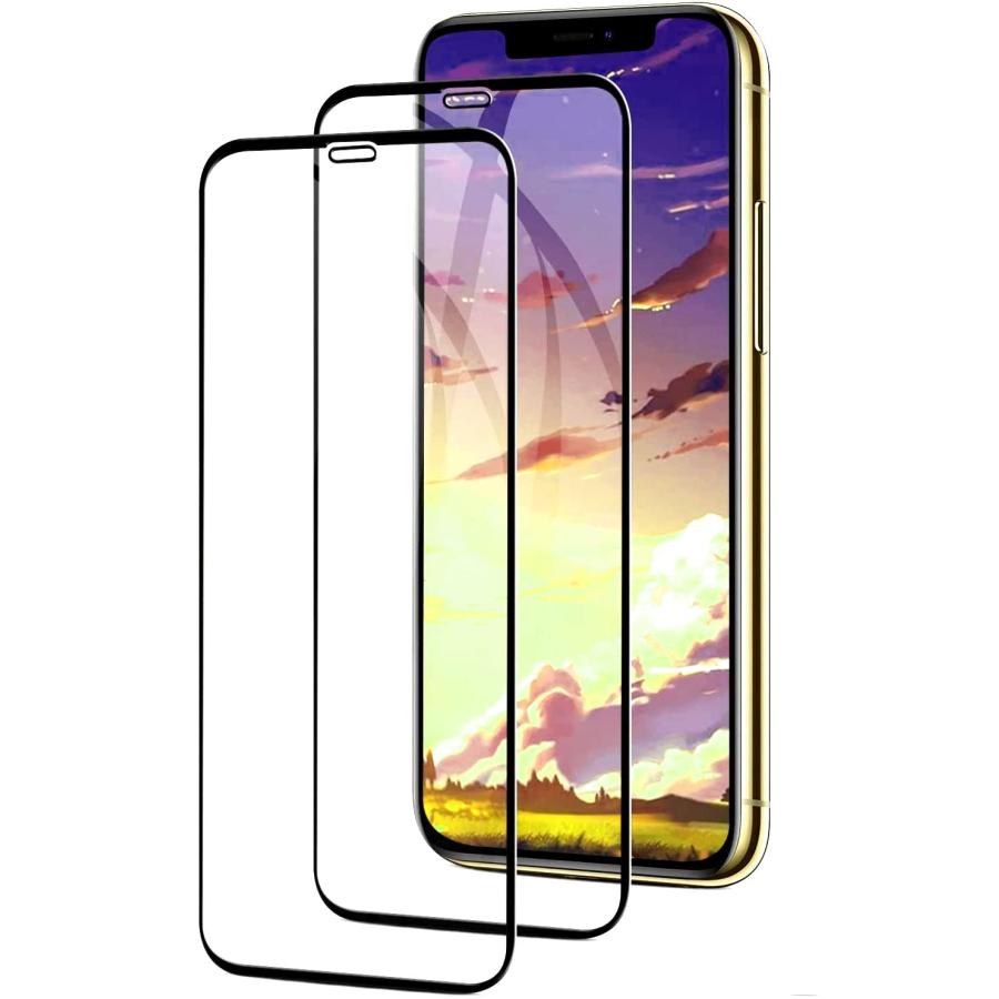 2枚セットiPhone11 Pro Max/iPhone XS Max ガラスフィルム 強化