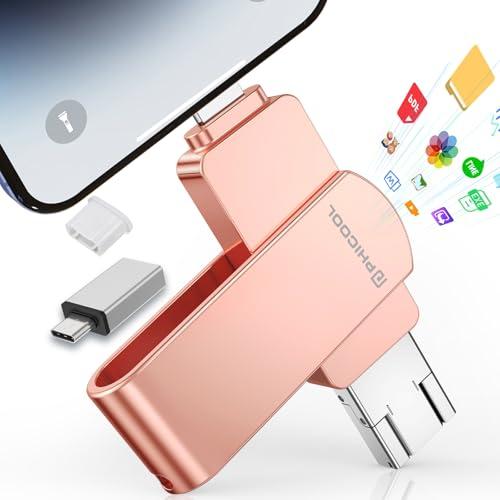 256GB USBメモリ [アプリ不要 アルバム直接保存！]4in1 Phone/Android