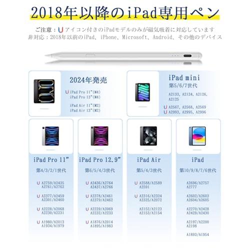 ワンクリック取り消し・極上体験アップルペンシル 2018年以降iPad対応