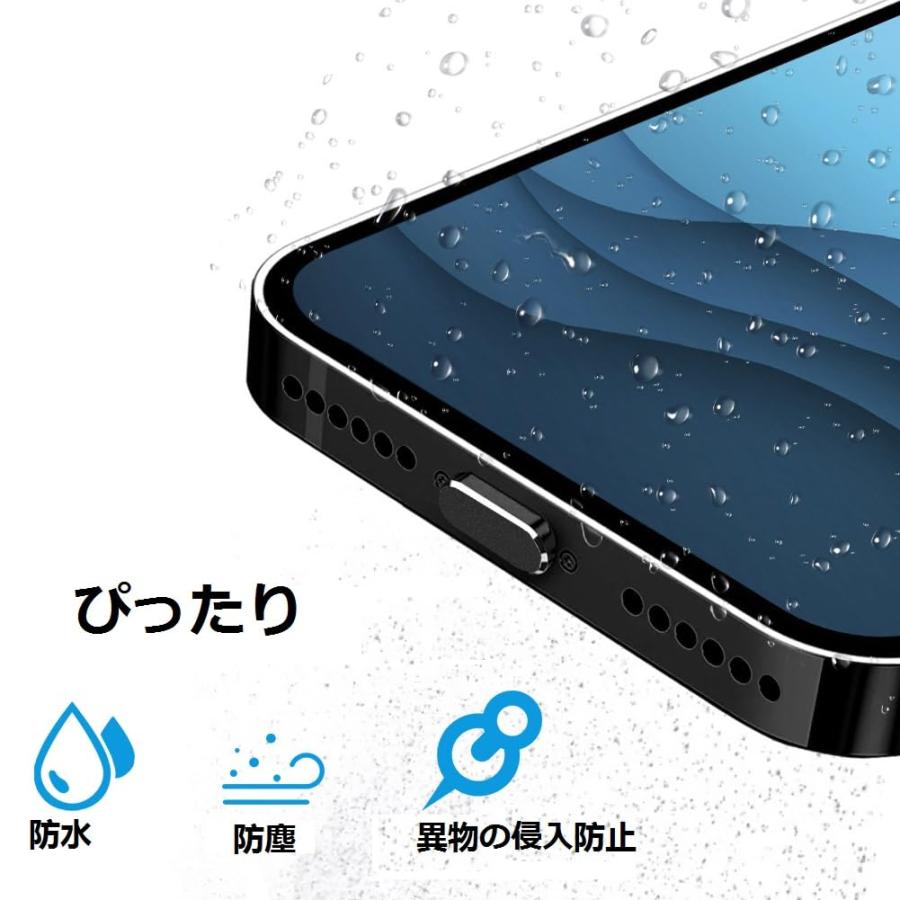 VIWIEU iPhone 15/15 Plus/15 Pro/15 Pro Max 専用 USB C キャップ