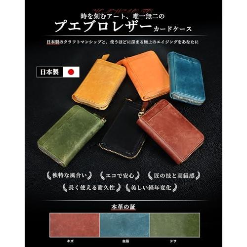 Kawaoto] カードケース メンズ 大容量 カード入れ スキミング防止 本革