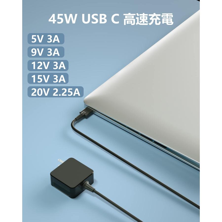 レノボ 用 acアダプター 65W 45W 20V 3.25A対応 lenovo/レノボ用 USB-C