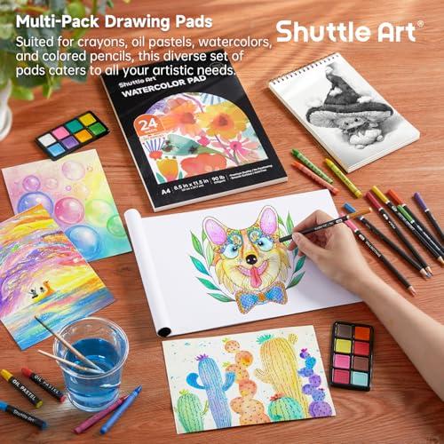 Shuttle Art お絵かきセット アートセット 画材セット 106点 色鉛筆