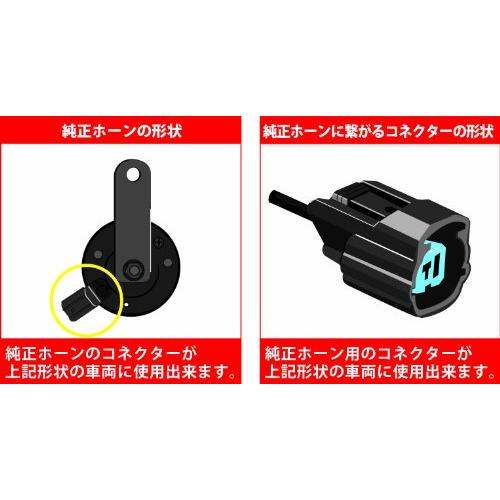 MITSUBA(ミツバサンコーワ) ホンダ車専用ホーンハーネスセット SZ-1161