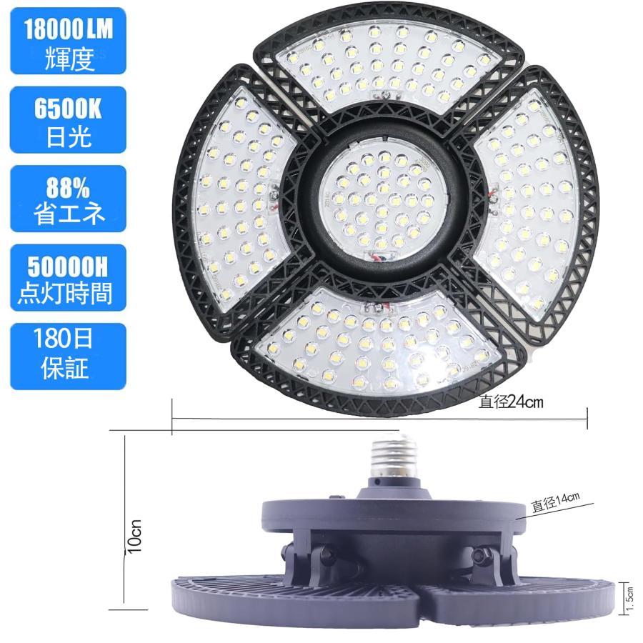 Batone ガレージライト 180W LEDシーリングライト ペンダントライト