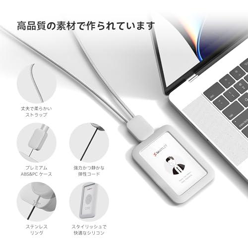 ID カードホルダー 縦 首掛け 社員証ケース 名札 ホルダー idカード