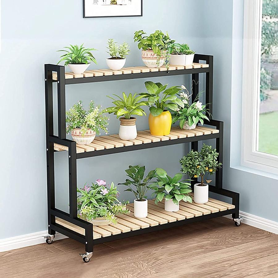 フラワースタンド ベランダ ガーデンラック花台キャスター付き 簡単組み立て 錆びない 耐腐食性 耐湿性 ガーデニング 棚 プランタースタンド 耐荷重 フラワースタンド ベランダ ガーデンラック花台キャスター付き 簡単組み立て 錆びない 耐腐食性 耐湿性 ガーデニング プランタースタンド 耐荷重