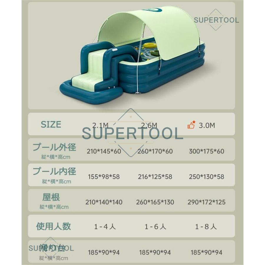 ファミリープールプール 家庭用プール 自動充気 エアープール 子供用 おしゃれ 家庭用 折り畳み式 室内室外 水遊び 滑り台付き 肉厚PVC 日よけシェード付き ファミリープールプール 家庭用プール 自動充気 エアープール 子供用 おしゃれ 家庭用 折り畳み式 室内室外 水遊び 滑り台付き 肉厚PVC 日よけシェード付き