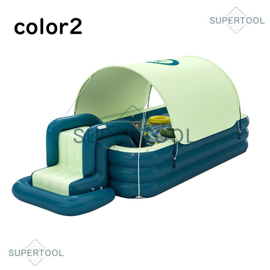 ファミリープールプール 家庭用プール 自動充気 エアープール 子供用 おしゃれ 家庭用 折り畳み式 室内室外 水遊び 滑り台付き 肉厚PVC 日よけシェード付き ファミリープールプール 家庭用プール 自動充気 エアープール 子供用 おしゃれ 家庭用 折り畳み式 室内室外 水遊び 滑り台付き 肉厚PVC 日よけシェード付き