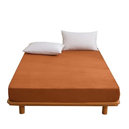 ボックスシーツ セミダブル 冬 あったか 高級マイクロファイバー マチ部分約30cm ベッドシーツ 発熱 軽い 毛抜けにくい 柔らかい 毛玉なし