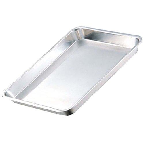 AG 18-8ステンレス 浅型角バット 350x265xH41mm 10枚取