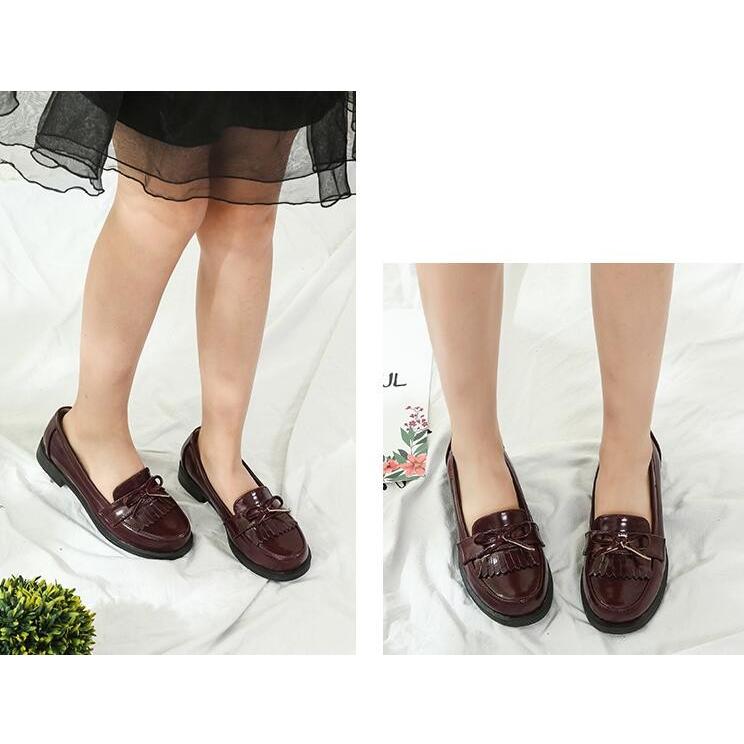 春秋冬 カジュアルシューズ 革靴 皮靴 ローファーシューズ 森ガール 女子高校生 Jk制服用ロリータコスプレ仮装 痛くない 履きやすい イギリス風 2枚送料無料 E50 A S K 通販 Yahoo ショッピング