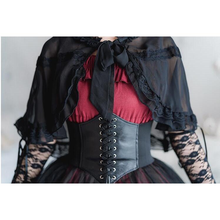 コスプレ衣装 ロリータ服 ゴシック暗黒系 ワンピース 二次元ドレス 美少女 復古宮廷風 豪華セット スカラップ ボリューム コスチューム 赤 黒 2枚送料無料 E64 A S K 通販 Yahoo ショッピング
