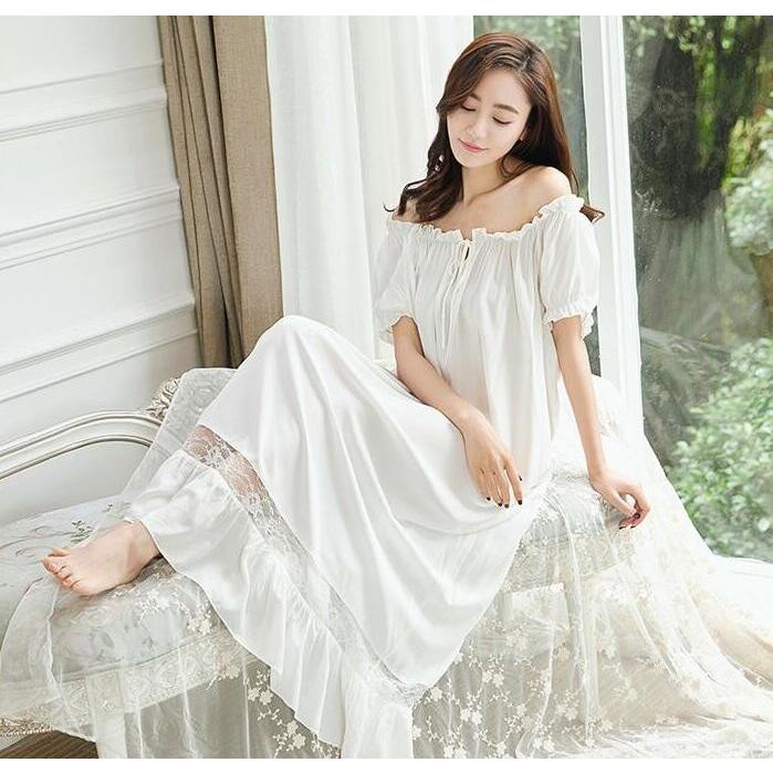 レディース パジャマ ルームウェア ワンピース 宮廷風天使風 寝巻き プリンセス ネグリジェ 可愛い セクシー ゆったり 妊娠さんも 二枚送料無料 F40 A S K 通販 Yahoo ショッピング