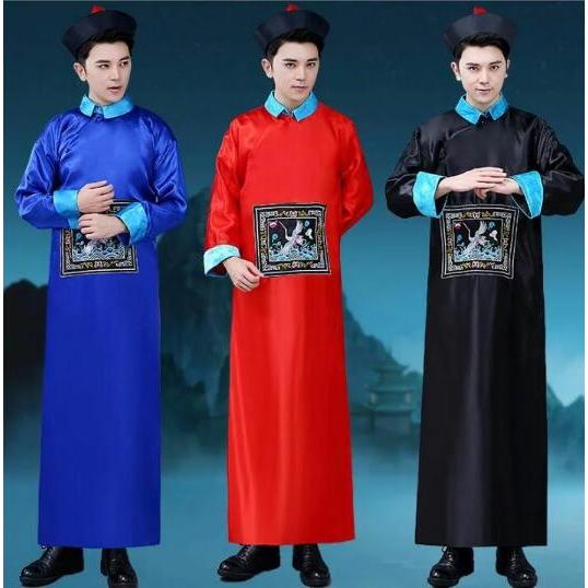 メンズ 清朝 コスプレ衣装 帽子付き ゾンビcosplay 中華服舞台服装 中国古代宮廷風 イベント 学園祭パーティー チャイナ風 写真撮影 演出服 2枚送料無料 I63 A S K 通販 Yahoo ショッピング