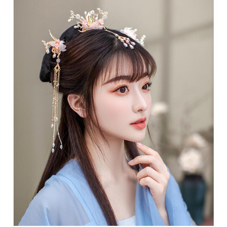 ヘアアクセサリー コスプレ道具 唐装漢服 古典美人 髪飾り フリンジかんざし 3点セット チャイナ風 舞台演出小物グッズ 写真撮影 イベント学園祭文化祭 S45 A S K 通販 Yahoo ショッピング