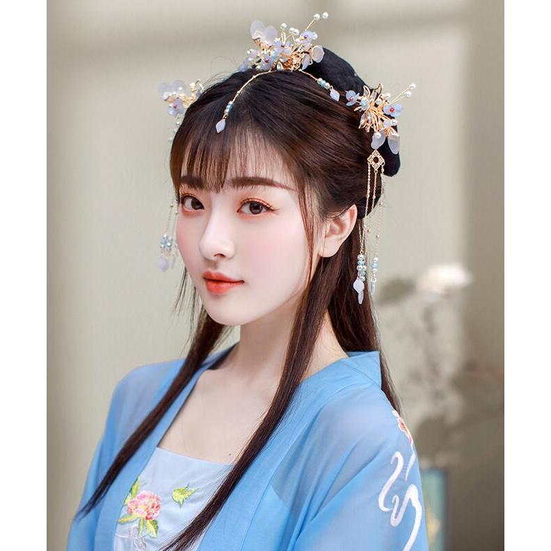 唐装漢服 古典美人 ヘアアクセサリー コスプレ道具 髪飾り フリンジかんざし イヤリング チャイナ風 舞台演出小物グッズ 写真撮影 イベント学園祭文化祭 S49 A S K 通販 Yahoo ショッピング