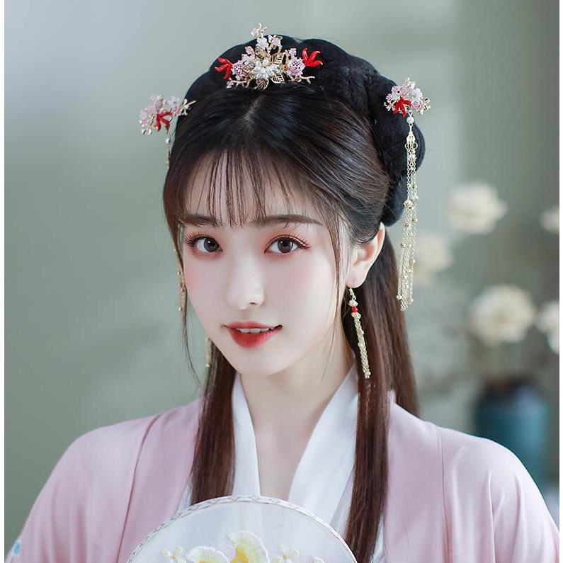 ヘアアクセサリー 唐装漢服 古典美人 コスプレ道具 髪飾り フリンジかんざし イヤリング チャイナ風 舞台演出小物グッズ 写真撮影 イベント学園祭文化祭 S50 A S K 通販 Yahoo ショッピング