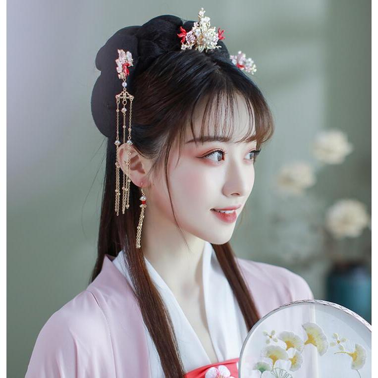 ヘアアクセサリー 唐装漢服 古典美人 コスプレ道具 髪飾り フリンジかんざし イヤリング チャイナ風 舞台演出小物グッズ 写真撮影 イベント学園祭文化祭 S50 A S K 通販 Yahoo ショッピング