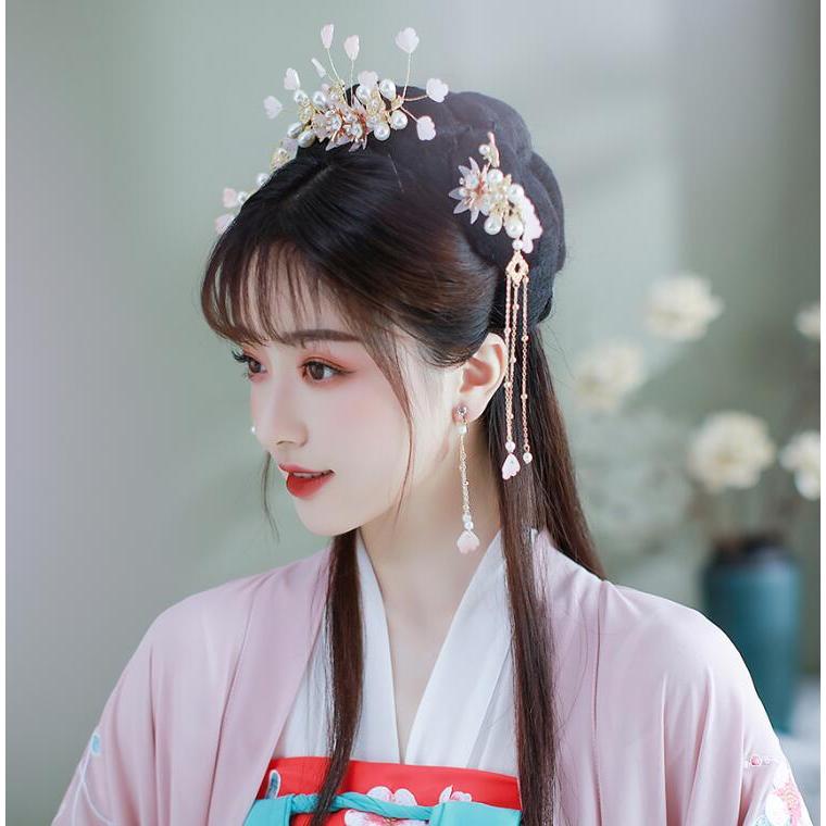 ヘアアクセサリー 唐装漢服 古典美人 コスプレ道具 髪飾り フリンジかんざし イヤリング チャイナ風 舞台演出小物グッズ 写真撮影 イベント学園祭文化祭 S51 A S K 通販 Yahoo ショッピング