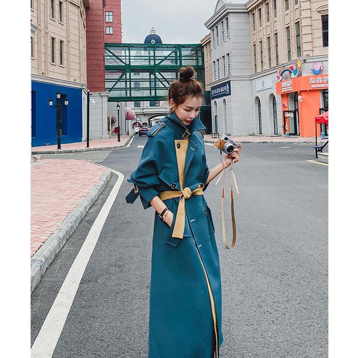 完璧 レディースファッション トレンチコート ジャケット ロング丈 秋冬 チェスターコート イギリス風 カジュアル 体型カバー Ol通勤 ゆったり 2枚送料無料 Site Starbrasil Com Br