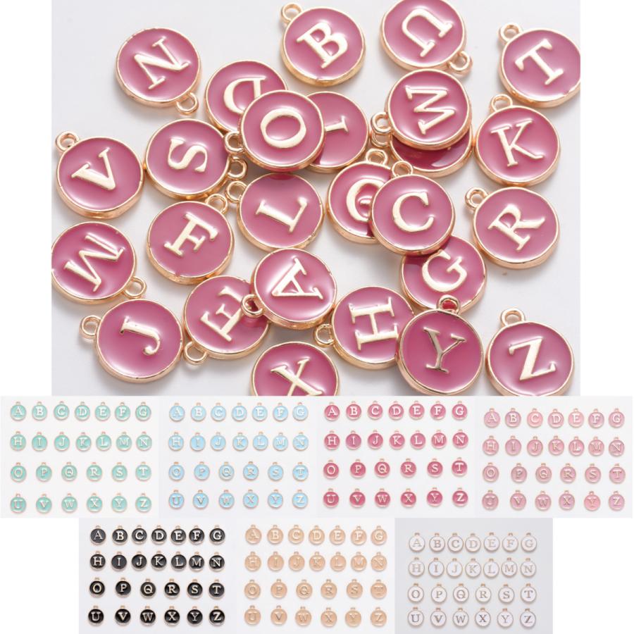 チャーム アクセサリー パーツ アルファベット 26個入り Diy ハンドメイド イニシャル 金具 英字 名前 問屋 安い A Sale A アクセサリーパーツa Selection 通販 Yahoo ショッピング
