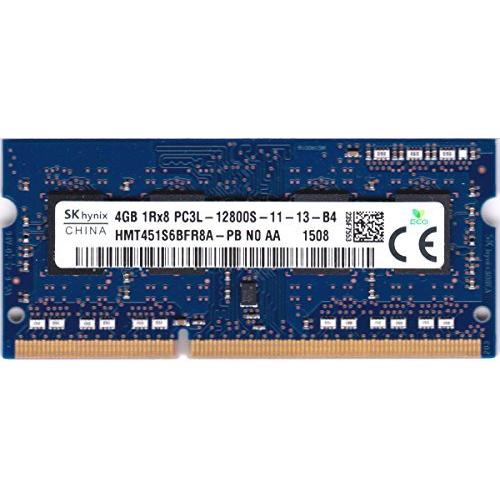 SK hynix 低電圧対応 (1.35 V) PC3L-12800S (DDR3L-1600) 4GB SO-DIMM 204pin ノートパ