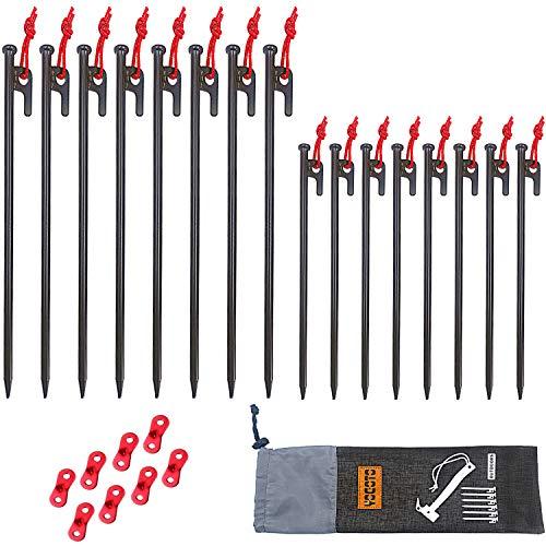 Yogoto cmペグ 8本 30cmペグ 8本 セット ソリッド ステーク テント キャンプ ペグ ケース 付き 一括収納 アルミ Hfyfabf03d6f414 アースカイ 通販 Yahoo ショッピング