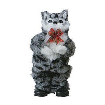 ダンシングキャット 踊る猫 ネコ グレー Cdm6xqyel0 ぬいぐるみ Www Anviz Com Ar