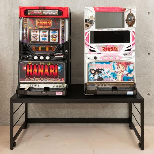 Aスロット製 スロット台アイアンスタンド 拡張サイズ テーブル Aスロット製 スロット台アイアンスタンド 拡張サイズ テーブル A