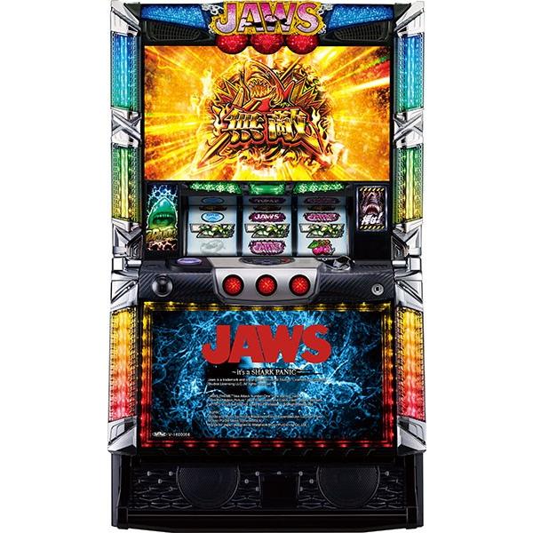 オーリア イエロースロットマシン オリンピア パチスロJAWS~it's a SHARK PANIC~『コイン不要機ゴールド