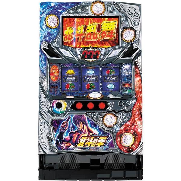 サミー パチスロ北斗の拳 強敵 中古パチスロ実機 『コイン不要機