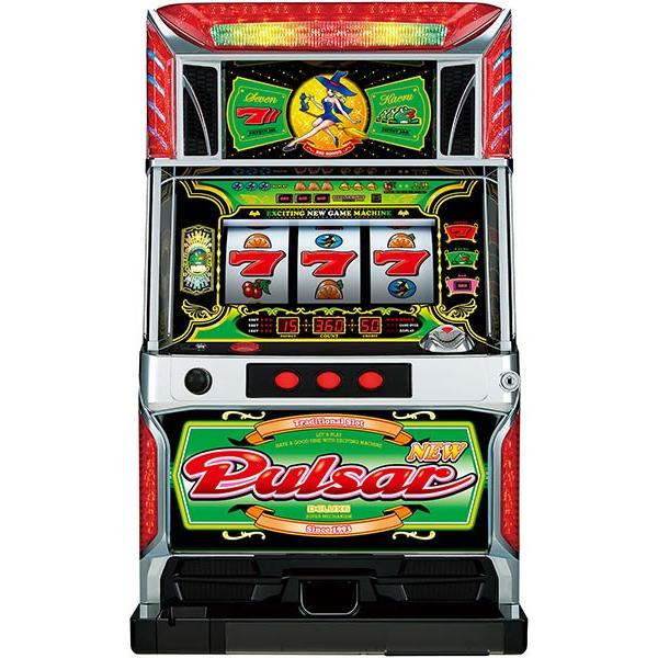 山佐 ニューパルサーデラックス 中古パチスロ実機 『コイン不要機 