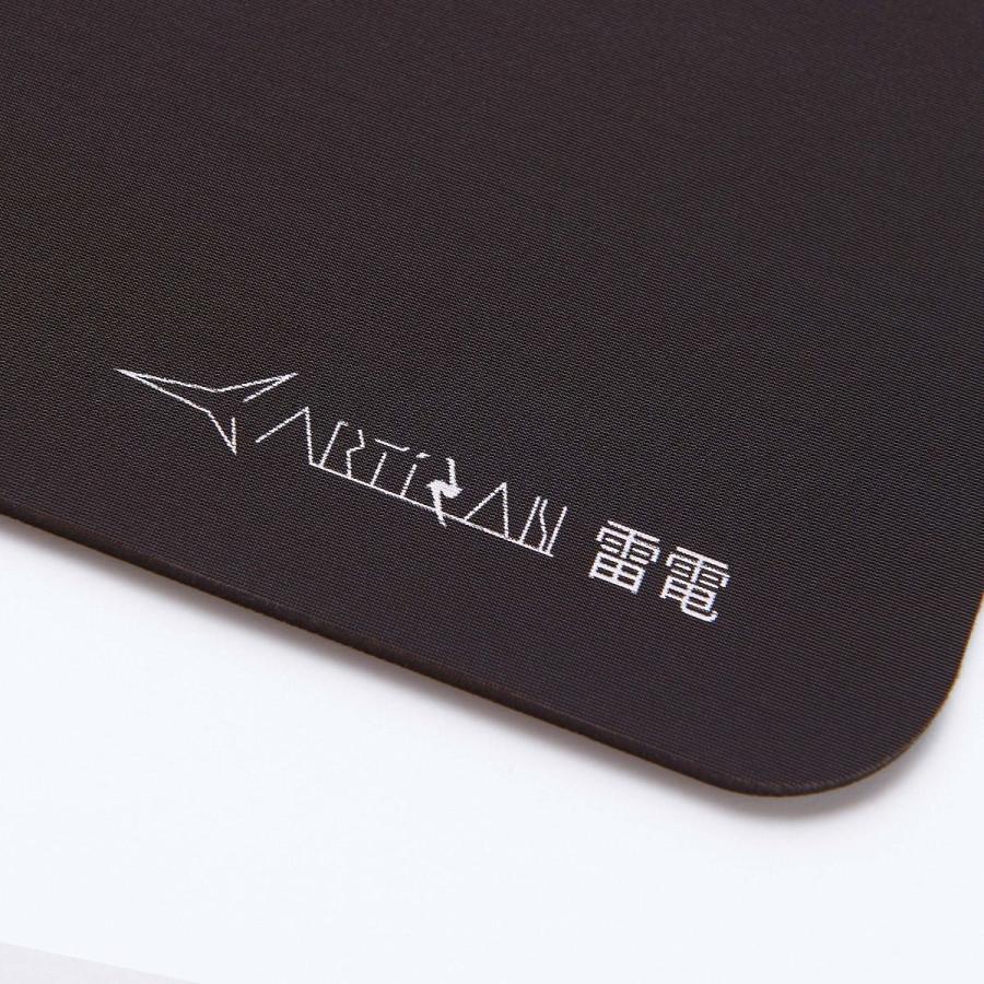 ゲーミングマウスパッド ARTISAN 雷電 CLASSIC (Lサイズ) コーヒー