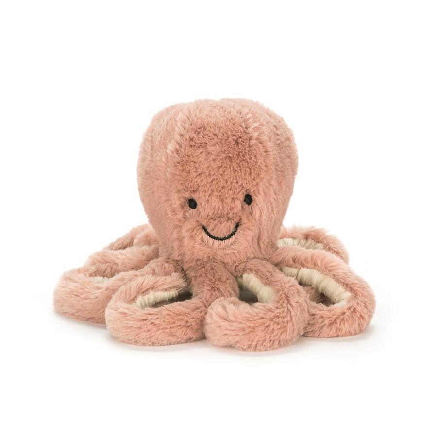 JELLYCAT Odell Octopus Baby  jellycat ジェリーキャット タコ たこ 蛸 ぬいぐるみ ファーストトイ ふわふわ もこもこ｜a-stylecoltd｜02